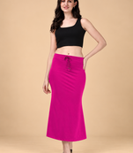 MAGENTA HEAVY IMPORTANT SPANDEX LYCRA  SAREE SHAPEWEAR FOR WOMENS 