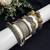 Set of 4 Dual Tone Brass Bangle Kada, Indian Oxidized Silver Gold Bangles