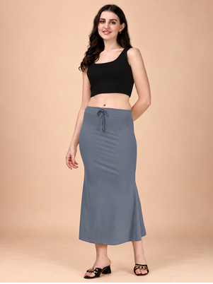 GREY HEAVY IMPORTANT SPANDEX LYCRA  SAREE SHAPEWEAR FOR WOMENS  1