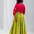 Navaratri special gota patti work lehenga with katchi patch work blouse for kids