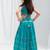 Navaratri special golden lace work lehenga with fancy lace work blouse for kids