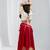 Navaratri special golden coin work blouse with golden work lehenga for kids