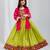Navaratri special gota patti work lehenga with katchi patch work blouse for kids