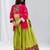Navaratri special gota patti work lehenga with katchi patch work blouse for kids