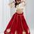 Navaratri special golden coin work blouse with golden work lehenga for kids