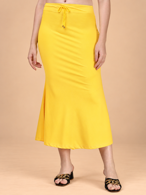 YELLOW HEAVY IMPORTANT SPANDEX LYCRA  SAREE SHAPEWEAR FOR WOMENS  2