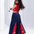 Navaratri special golden flower & kali work lehenga with fancy lace work blouse for kids