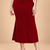 MAROON HEAVY IMPORTANT SPANDEX LYCRA  SAREE SHAPEWEAR FOR WOMENS 