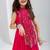 Navaratri special fancy dori work lehenga with fancy dori & cowrie work blouse for kids