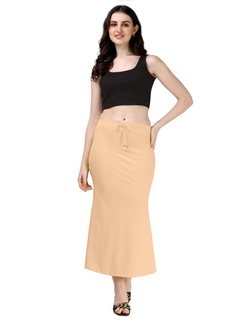BEIGE HEAVY IMPORTANT SPANDEX LYCRA  SAREE SHAPEWEAR FOR WOMENS 