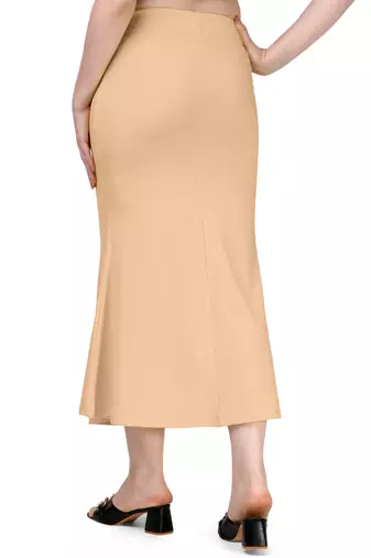 BEIGE HEAVY IMPORTANT SPANDEX LYCRA SAREE SHAPEWEAR FOR WOMENS 