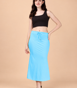 SKY BLUE HEAVY IMPORTANT SPANDEX LYCRA  SAREE SHAPEWEAR FOR WOMENS 