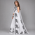 White woven linen saree with blouse