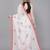 White woven linen saree with blouse