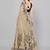 Cream woven linen saree with blouse