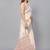 Beige woven linen saree with blouse