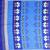 Blue woven linen saree with blouse