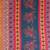 Pink woven linen saree with blouse