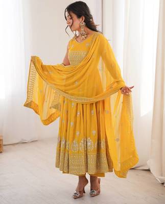 Premium designer anarkali set 2