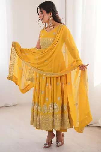 Premium designer anarkali set