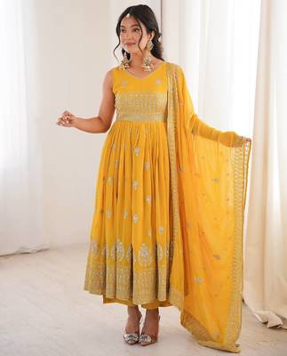 Premium designer anarkali set 3