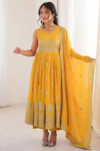 Premium designer anarkali set