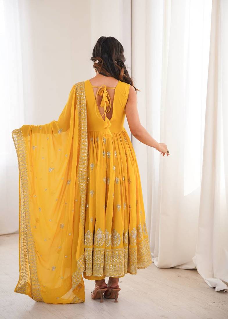 Premium designer anarkali set