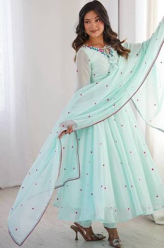 Premium designer anarkali set