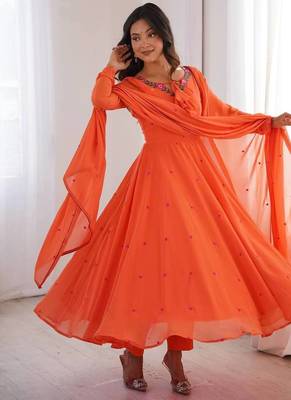 Premium designer anarkali set 1