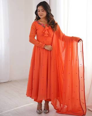 Premium designer anarkali set 2