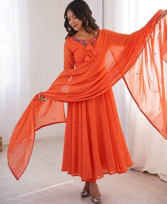 Premium designer anarkali set 3