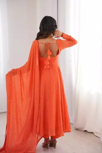 Premium designer anarkali set
