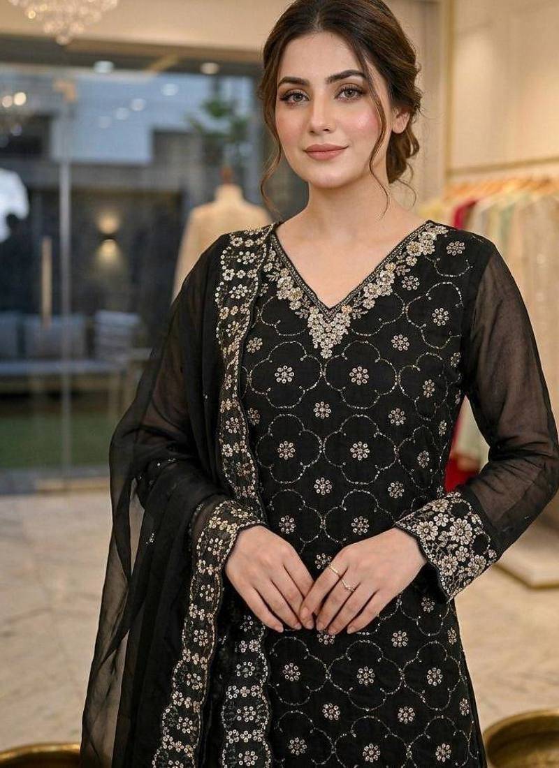 Designer kurti palazzo set