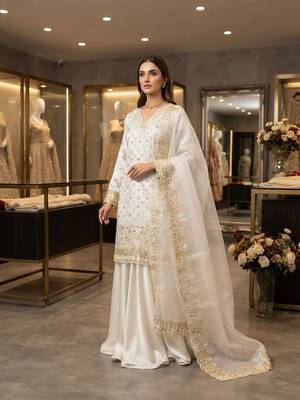 Designer kurti palazzo set 1