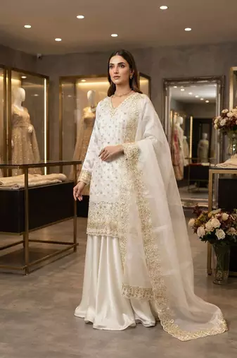 Designer kurti palazzo set