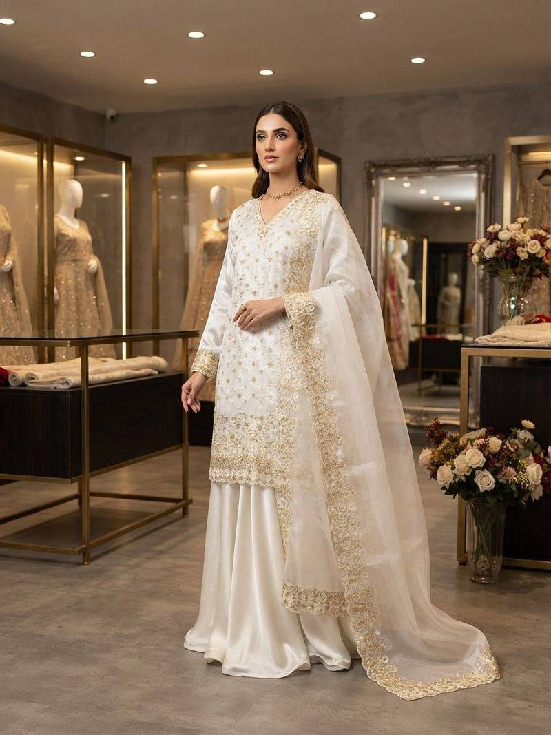 Designer kurti palazzo set