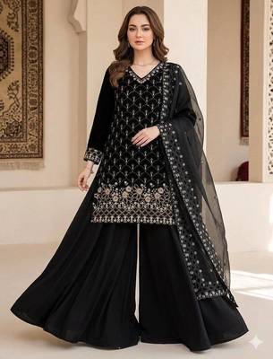 Designer fendy kurti palazzo set 1