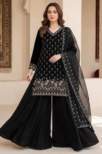 Designer fendy kurti palazzo set