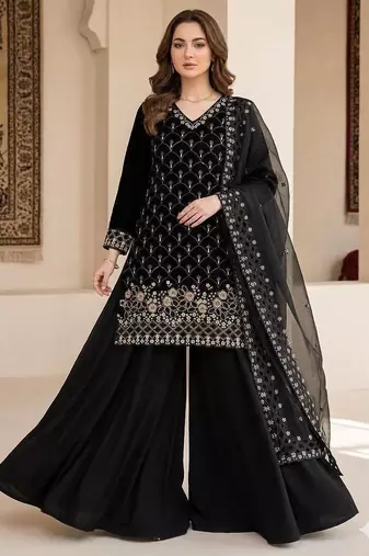 Designer fendy kurti palazzo set