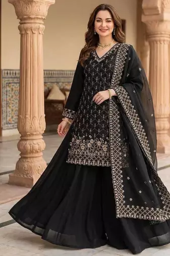 Designer fendy kurti palazzo set