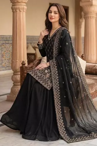 Designer fendy kurti palazzo set