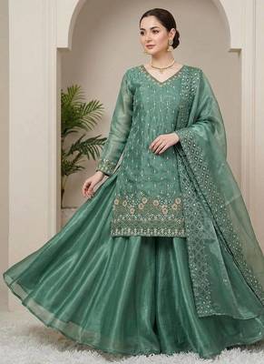 Designer fendy kurti palazzo set 2
