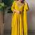 Designer fox georgette embroidered suit set