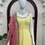 Designer faux georgette 7 meter flair anarkali set