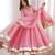 Designer tabby organza silk mirror work anarkali set