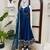 Designer fendy silk 7 meter flair gown set