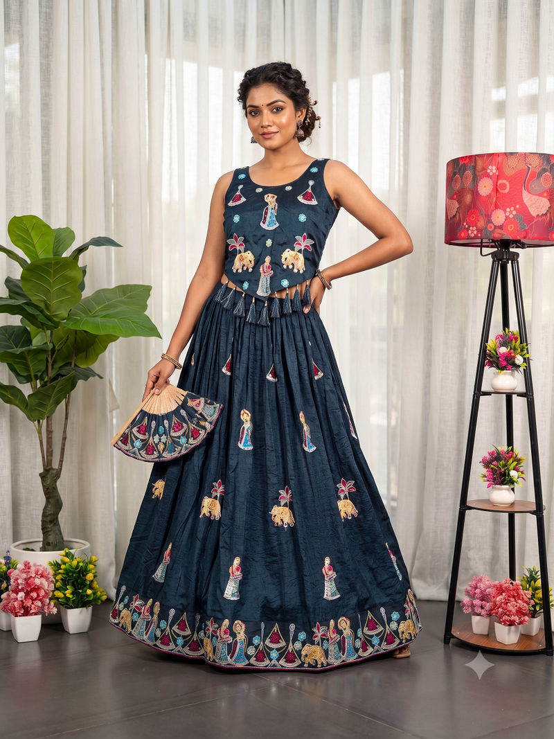 Festive Navratri Ready-to-Wear Lehenga Choli