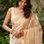 neera linen with zari weaving and hand embroidery