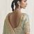 Designer grey viscose fabric saree with grey viscose blouse fabric