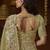 Designer pista tissue fabric saree with pista tissue blouse fabric